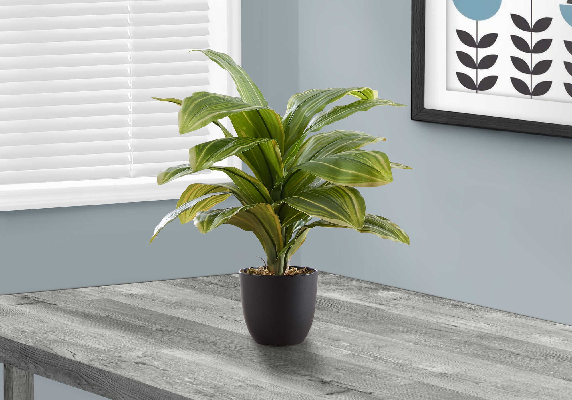 Image of artificial plant - 17h  indoor dracaena in a 4 pot i 9573.
