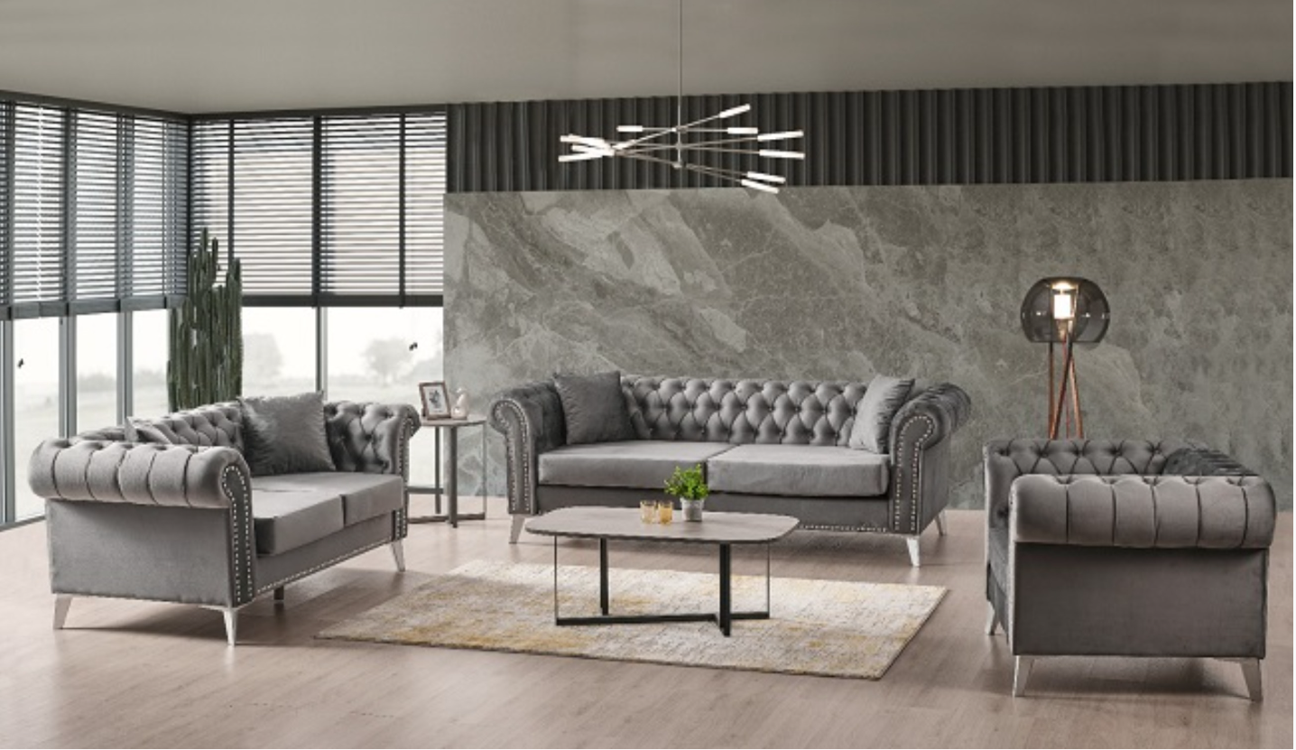 ENSEMBLE CANAPÉ MONETTA 3PCS