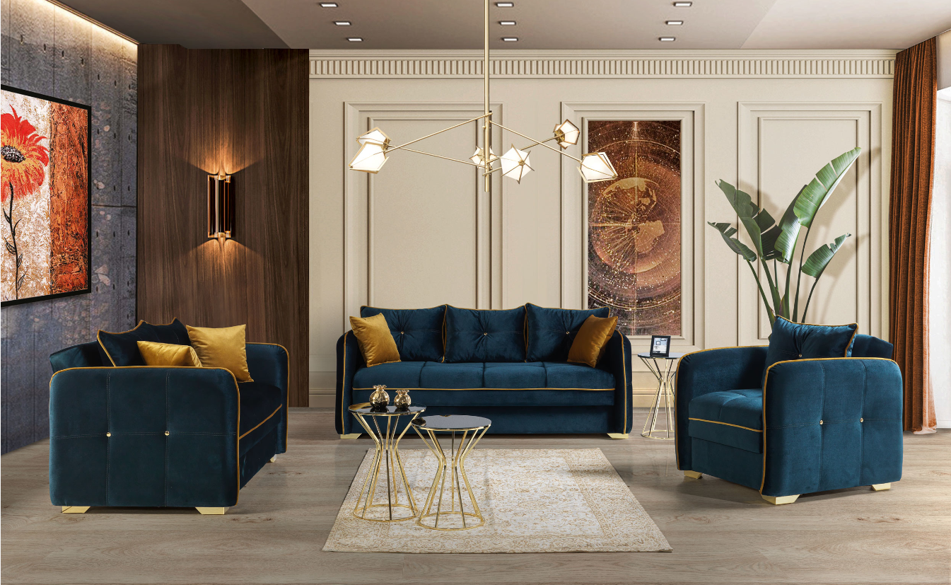 Image of torino sofa set 3pcs.