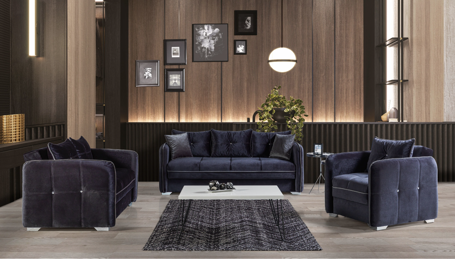 TORINO SOFA SET 3PCS